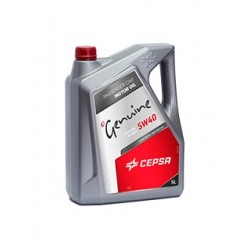 Menú aceite 5 litros cepsa genuine 5w40 - Grupo Sadeco
